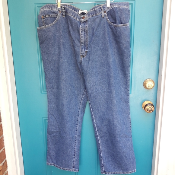 Vintage Lee Jeans Mens Big and Tall Rare Size Large Blue Jean Denim Pants 48x30 - Picture 6 of 12